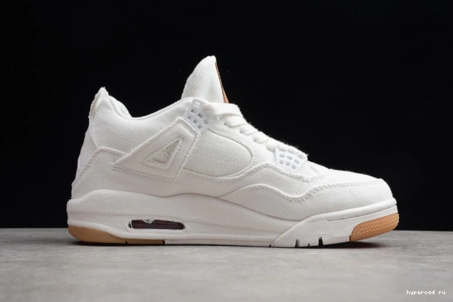 x Air Jordan 4 'White' Levi's AO2571-100 0604